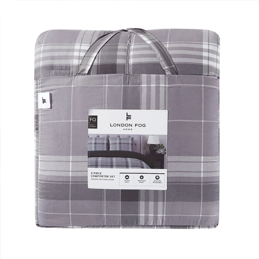 * BRAND NEW * LONDON FOG 3 Piece twin Comforter set